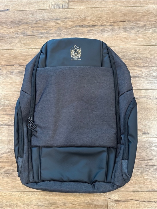 bernard florentin paris Other - Black Men's Travel Backpack with UAE Emblem